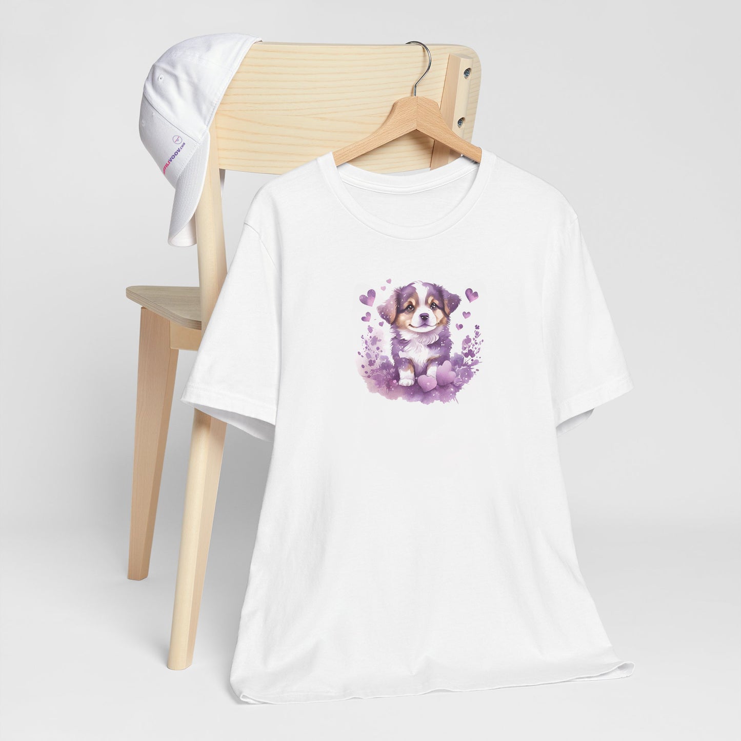 T-shirt Puppy Shepherd Cascade Hearts