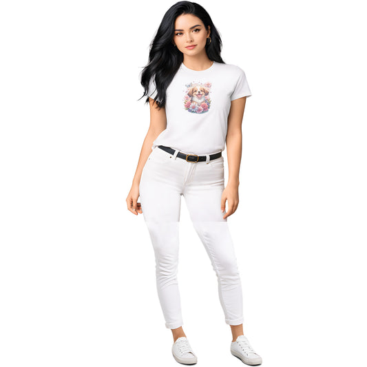 T-shirt Shepherd Floral Delight